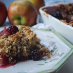 Apple and Berry Crumble