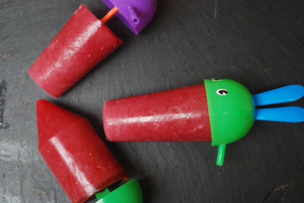 Berry Lollies - Cooking Them Healthy