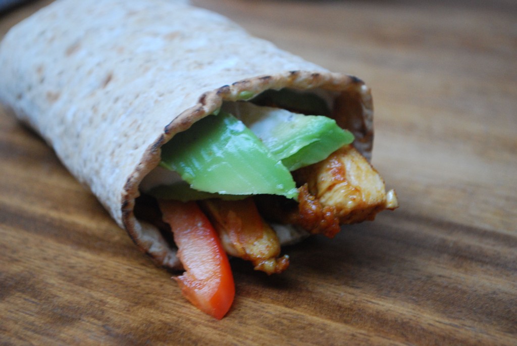 Chicken Fajita Wraps