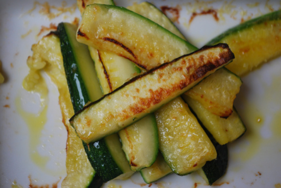 Courgette Parmesan Chips