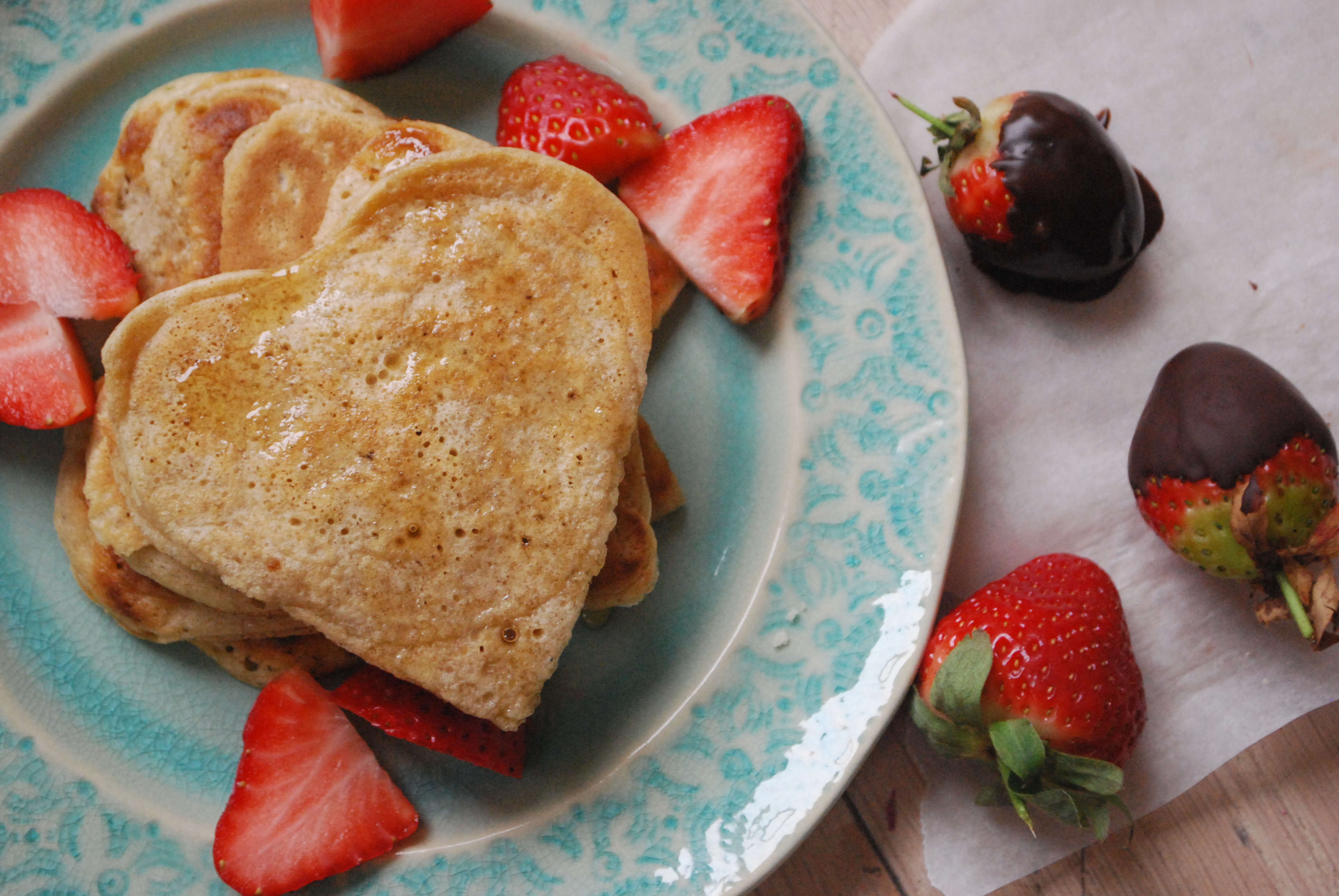 Heart Pancakes