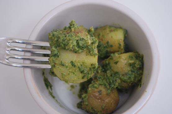 Pesto Potatoes