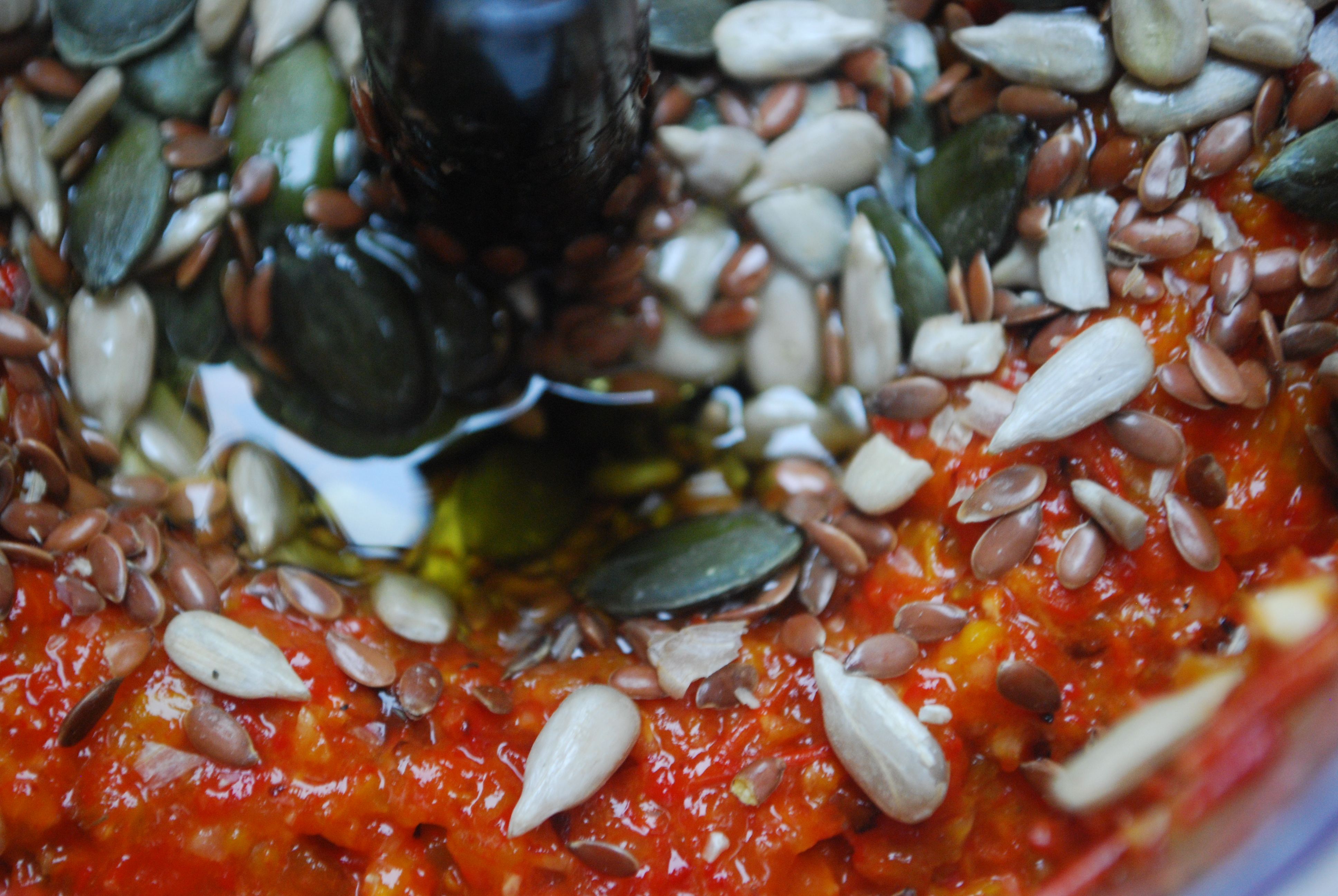 Roasted Red Pepper Pasta Sauce - preparation