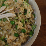 Broccoli and Pea Risotto