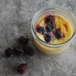 Blackberry Clafoutis (Baked Custard)