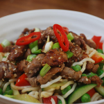 Sesame Beef Stir Fry