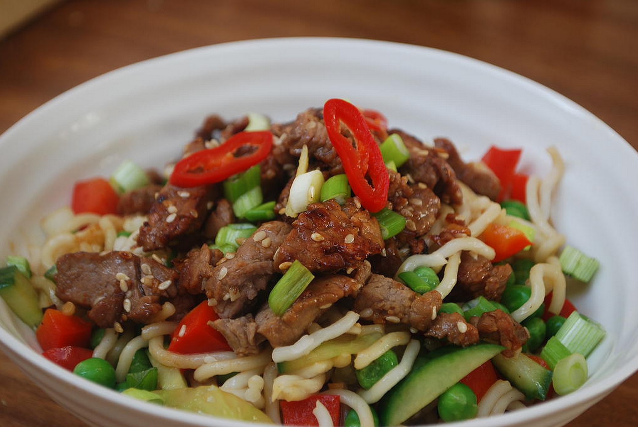 Sesame Beef Stir Fry