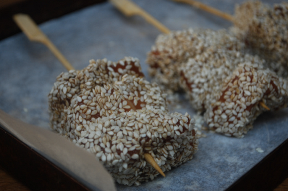 Sesame Salmon Sticks