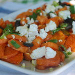 Sweet Potato, Feta and Seed Salad