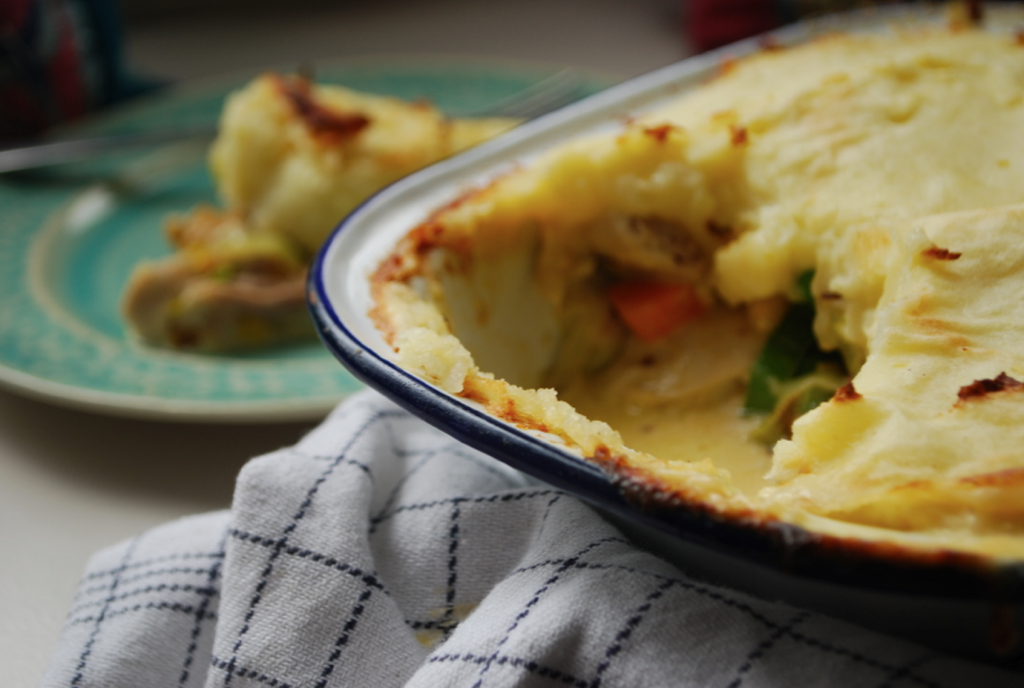 Chicken Pie - Cooking Them Healthy