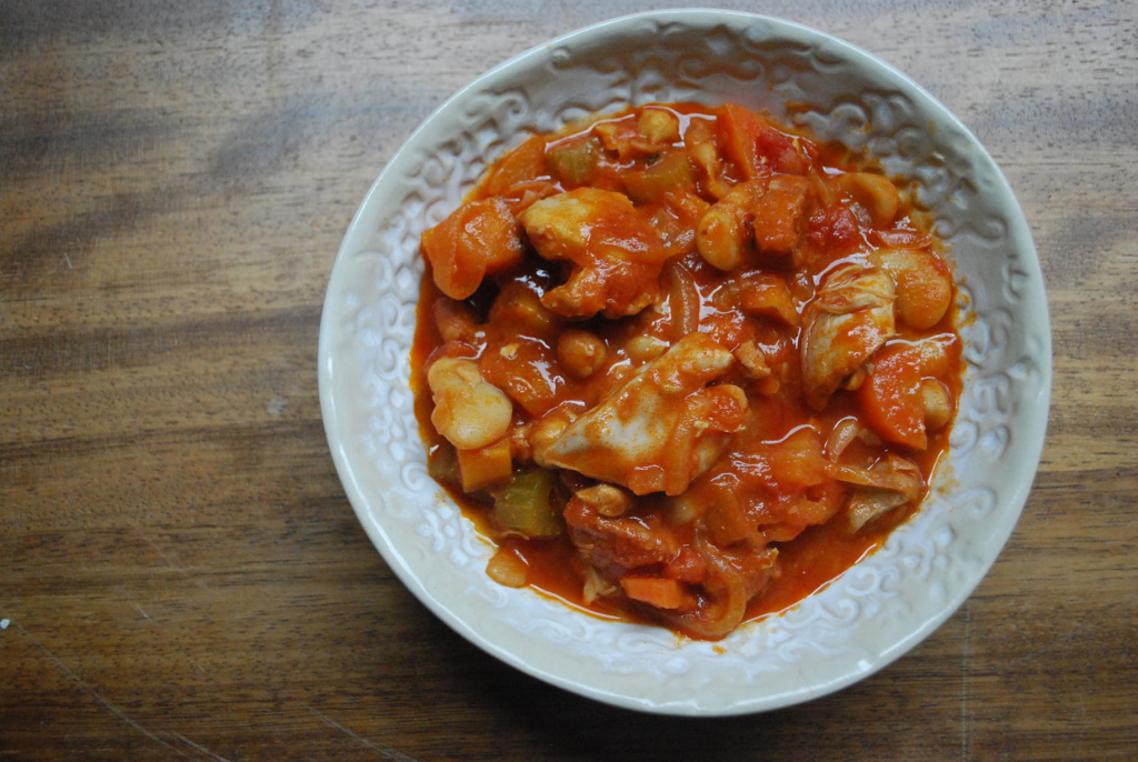 Chicken and Chorizo Stew