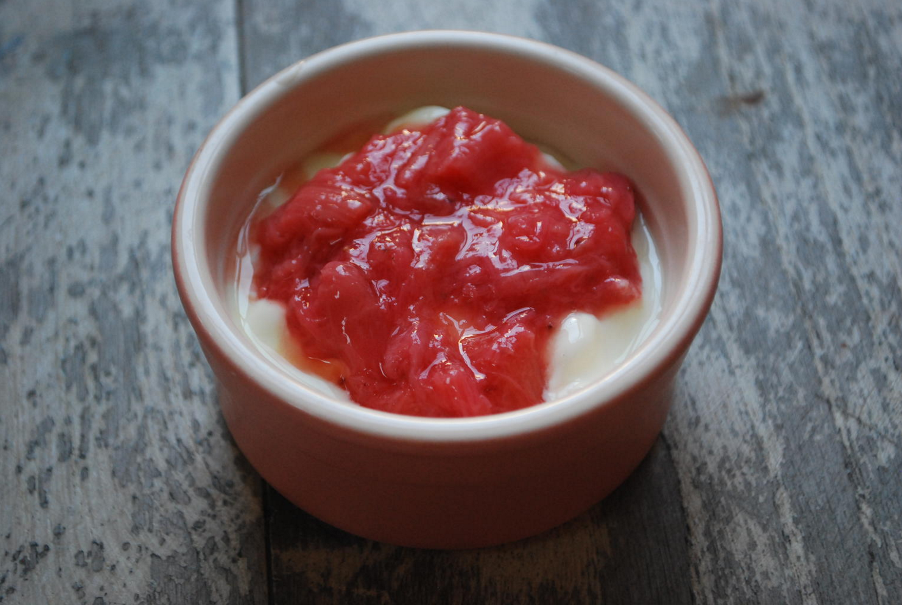 Rhubarb and Strawberry Compote