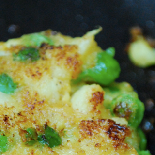 Cauliflower, Cumin, Pea & Potato Patties