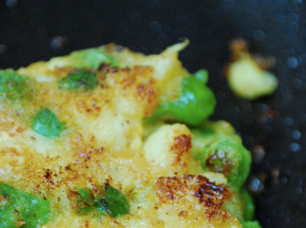 Cauliflower, Cumin, Pea & Potato Patties