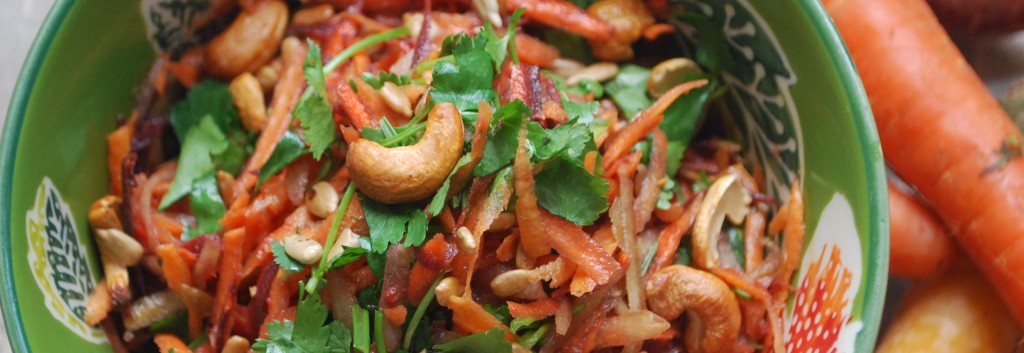 Sunny Carrot Salad header