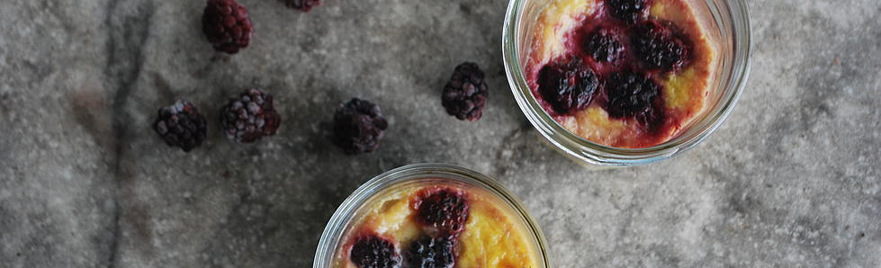 Blackberry Clafoutis