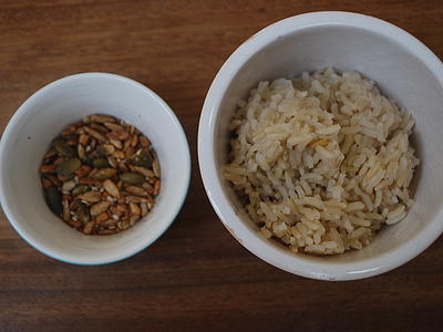Brown Rice with Seeds
