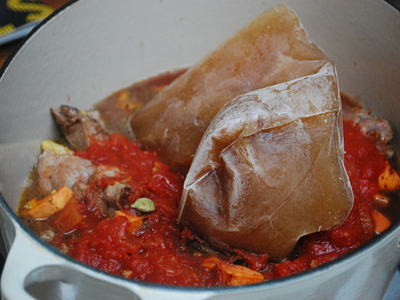 Lamb Tagine - prep