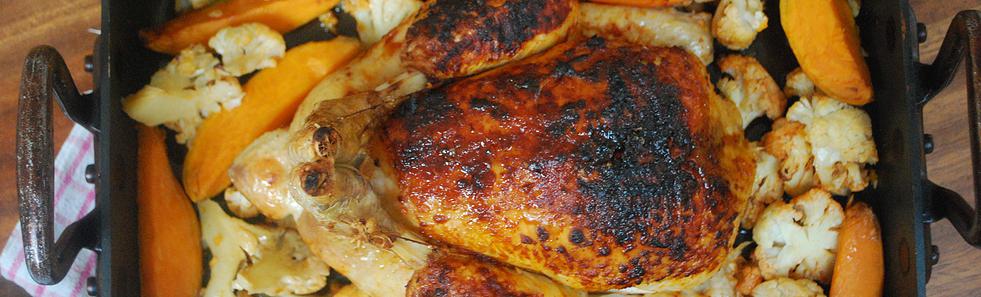Roasted Family Chicken
