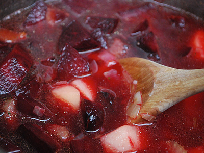 Beetroot Soup - preparation