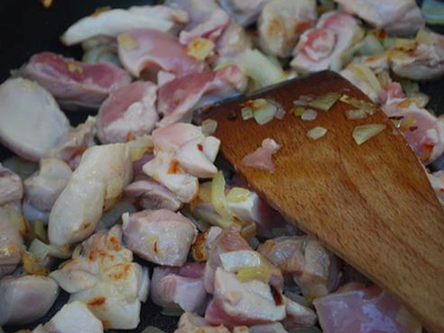 Chicken Coconut Curry - preparation