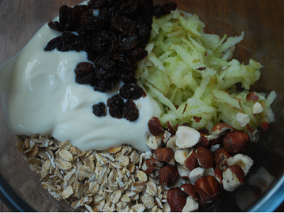 Bircher Muesli - prep