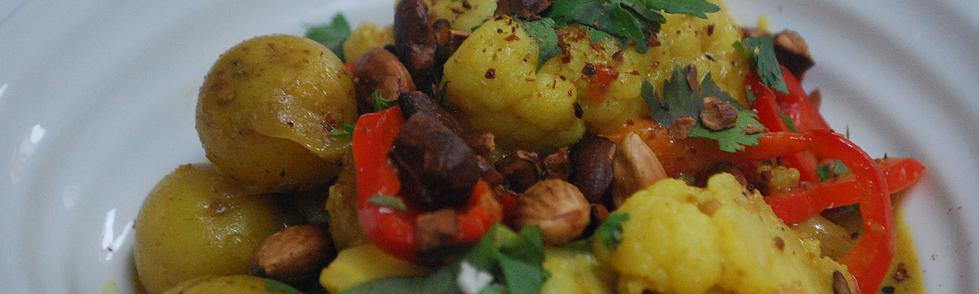 Cauliflower & New Potato Curry