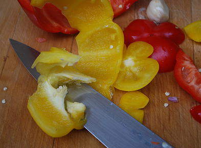 Cod with Summer Ratatouille - prep