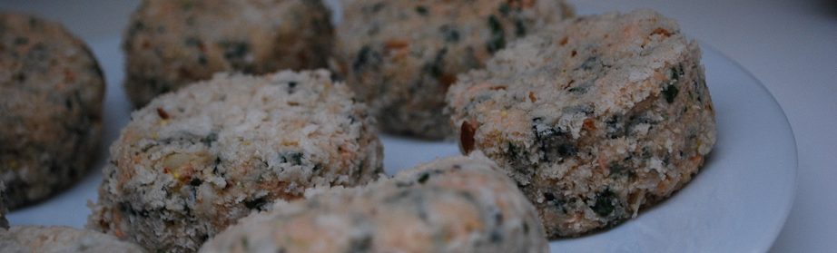 Spinach Fish Cakes