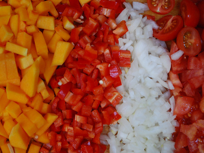 Immune Boosting Pasta Sauce - preparation