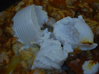 Chicken Coconut Curry - preparation