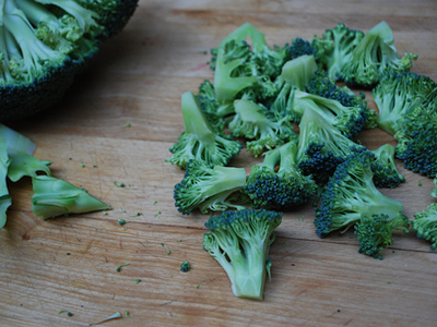 Broccoli Fish Pie - prep